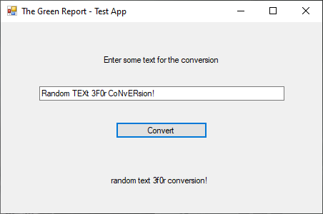 application under test GUI